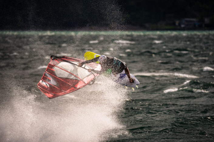 Balz Müller Windsurfer in Action